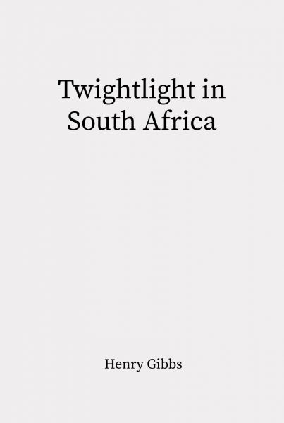 Cover of Twilight in South Africa