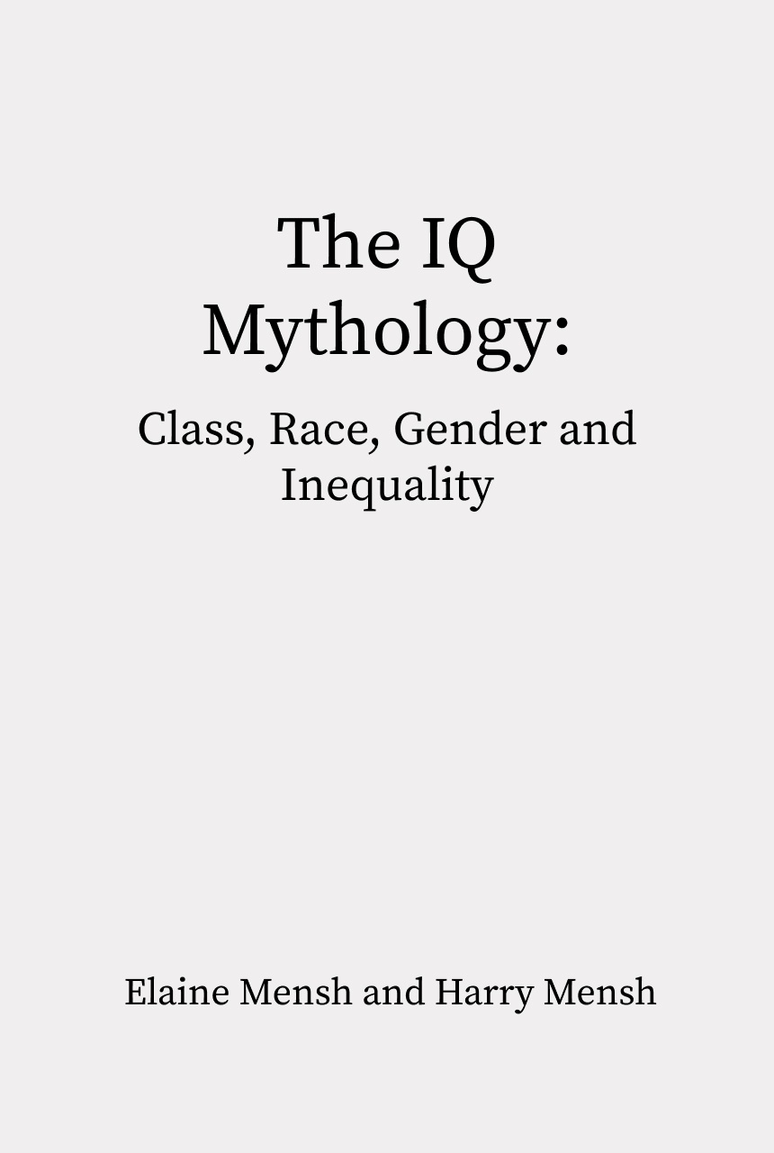 Cover of The IQ Mythology