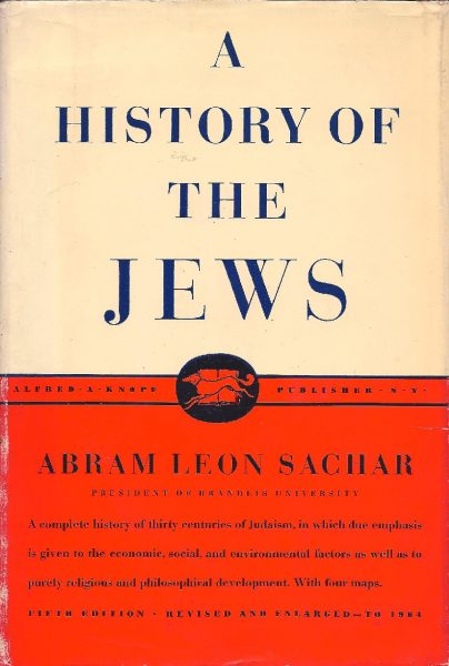 Cover of A History of the Jews